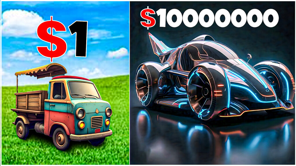 $1 vS $10000
