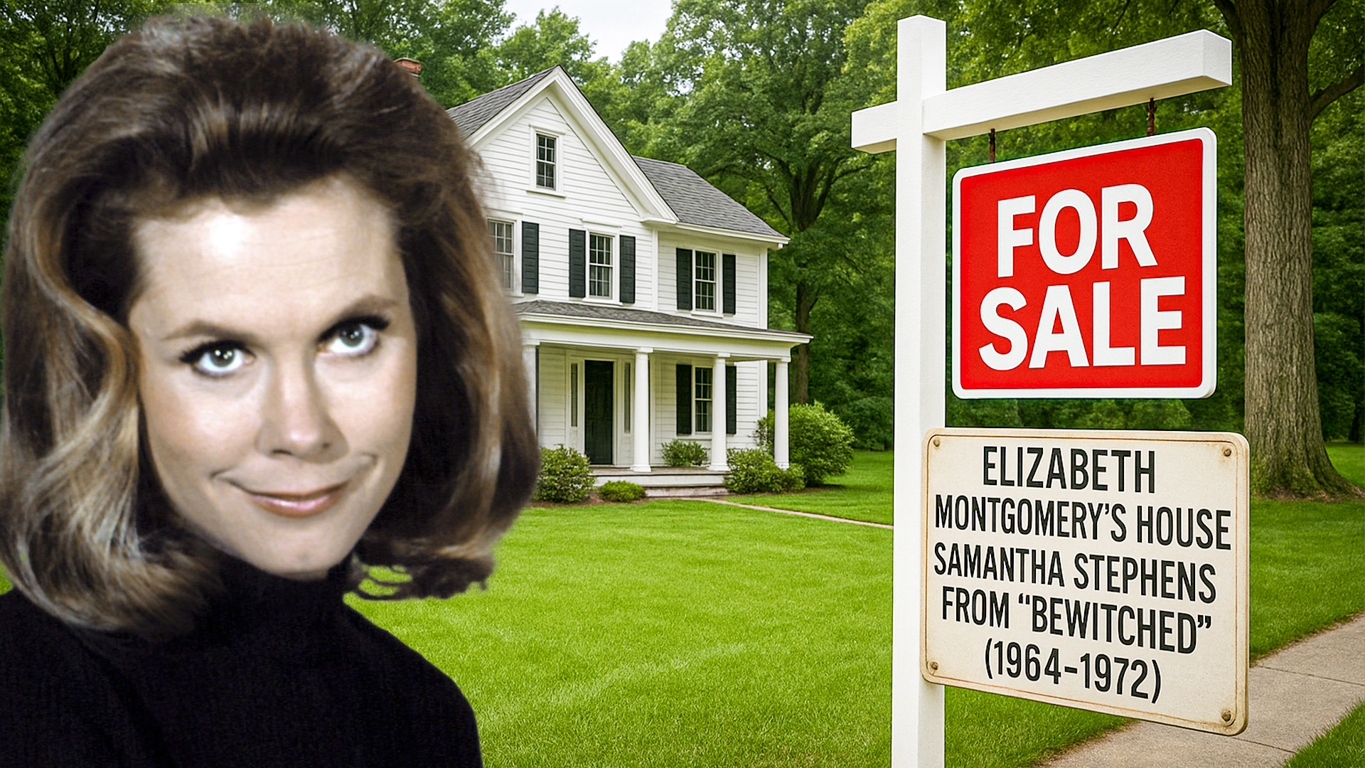 Elizabeth Montgomery’s Abandoned House, Husband, 3 Children, TRAGIC DEATH & Net Worth Left Behind