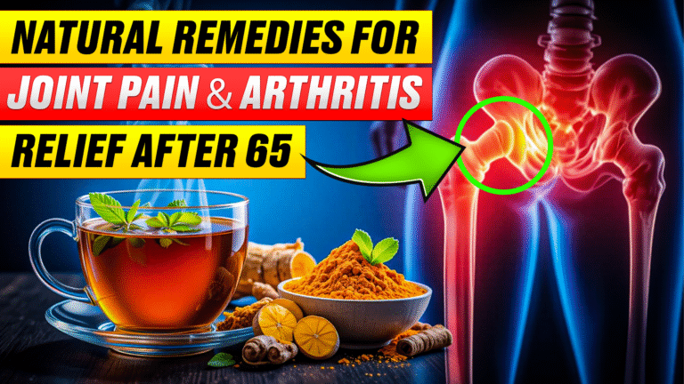 Joint PainNatural Remedies for Joint Pain Relief After 65