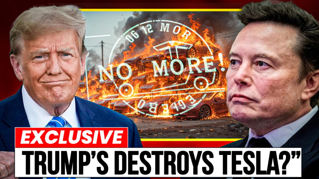 TRUMP SHOCKING Nightmare TESLA’S Stock & Sales IMPLODE as EU & Canada TURNS AGAINST U.S@1.25x