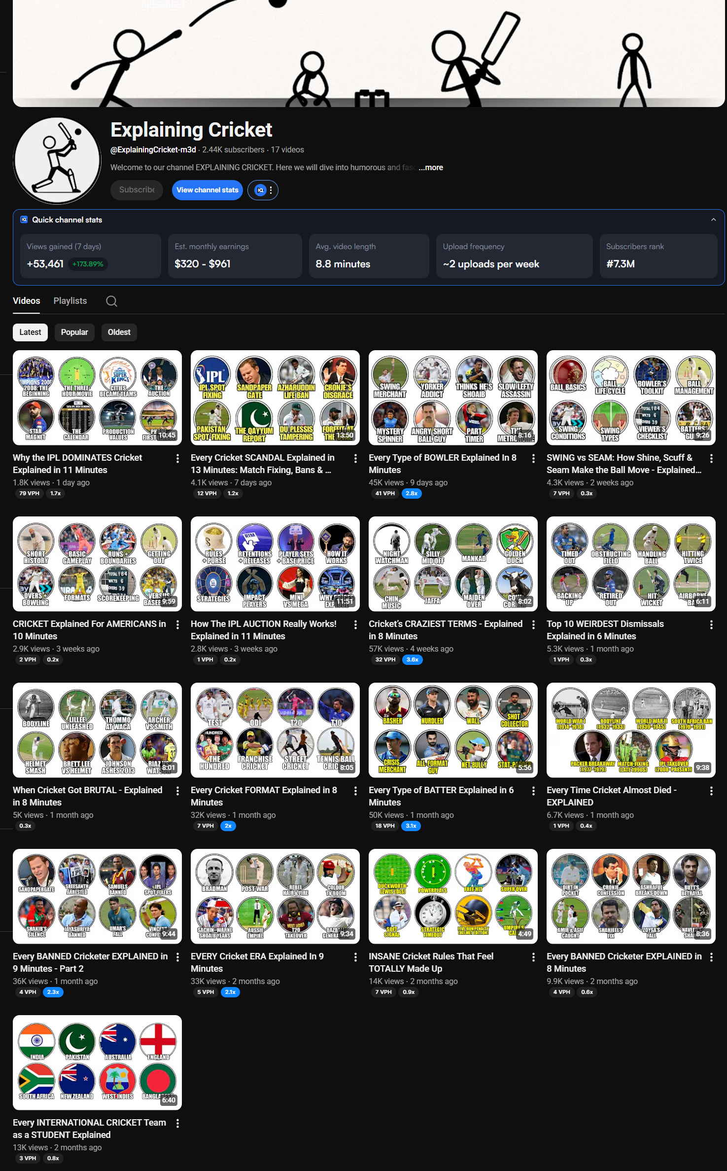 ExplainingCricket Channel