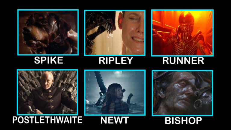 ALIEN 3 KILLS 6 elemets