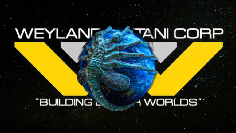 Earth plus Alien in the Centre