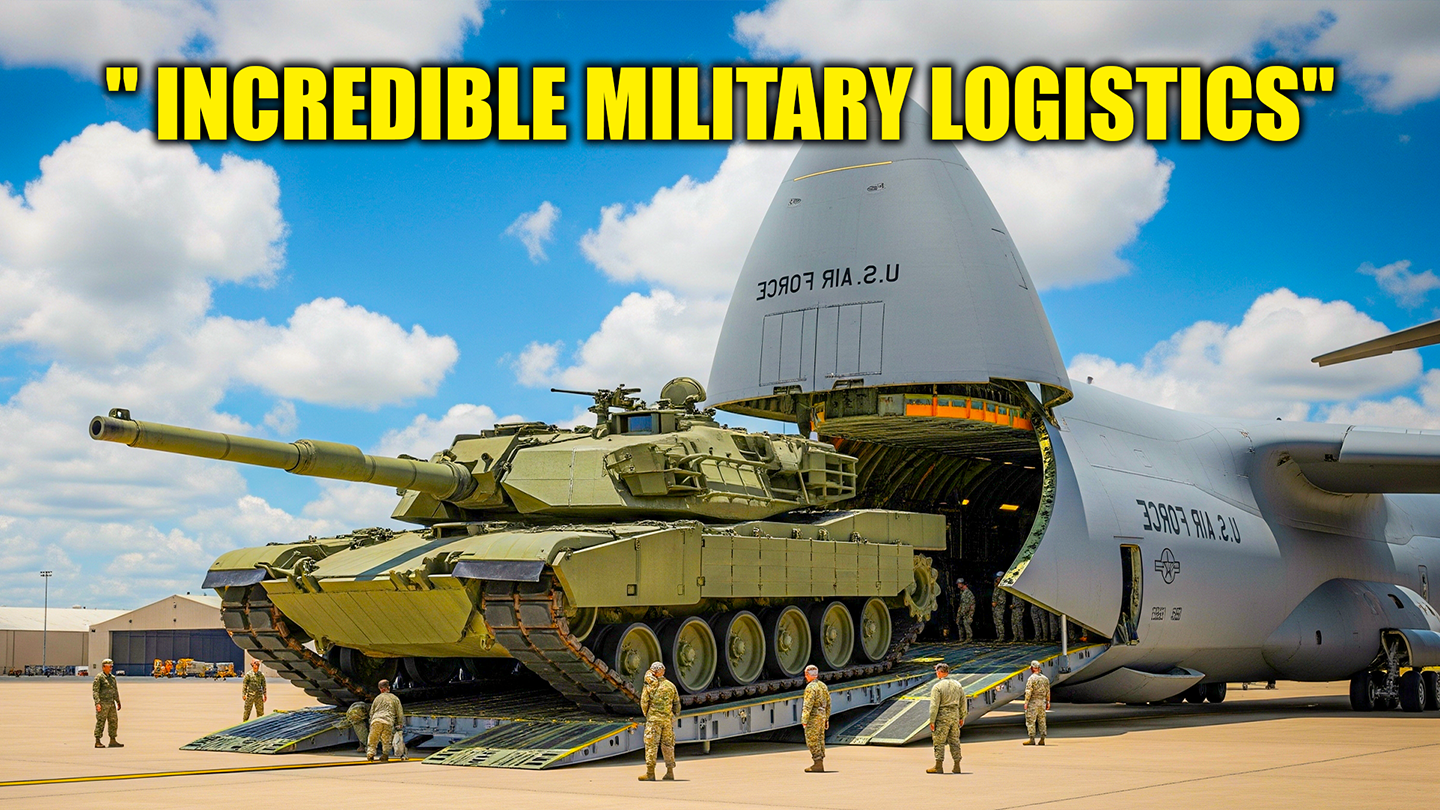 Incredible Methods of Transporting Huge Military Vehicles@0.75x