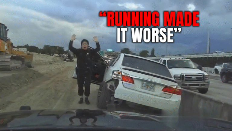 RUNNING MADE IT WORSE