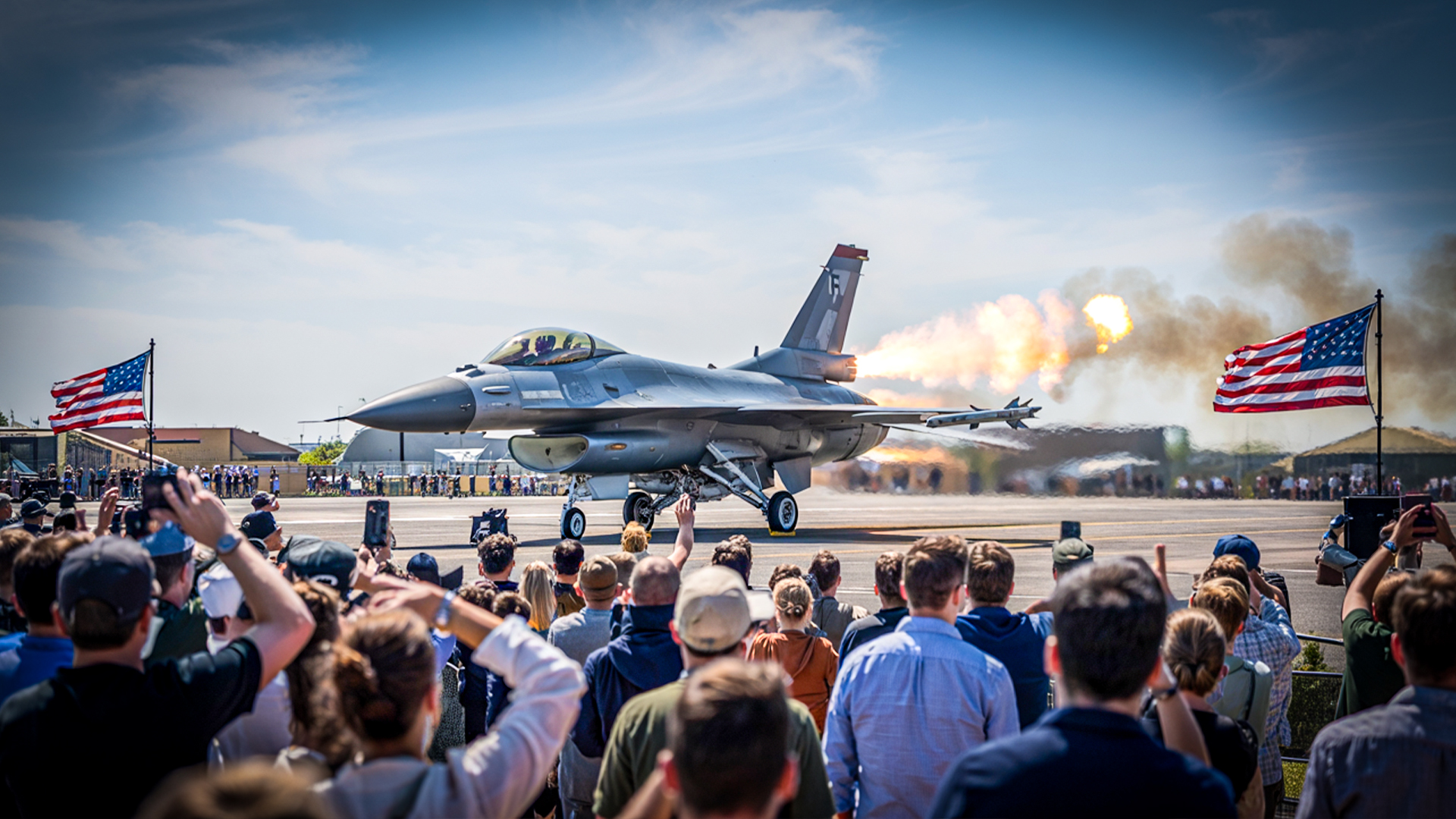 The Philippines is surprised by the large scale arrival of US F 16 fighter jets at Clark Air Base