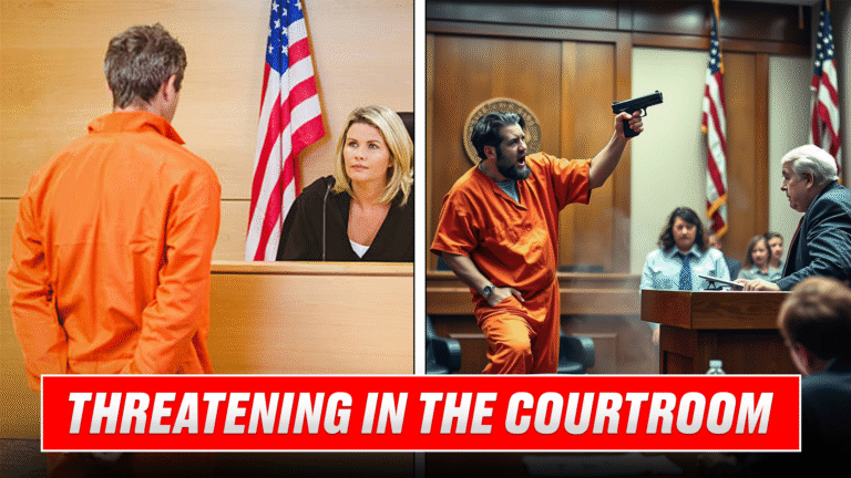 Threatening in the Courtroom part 1