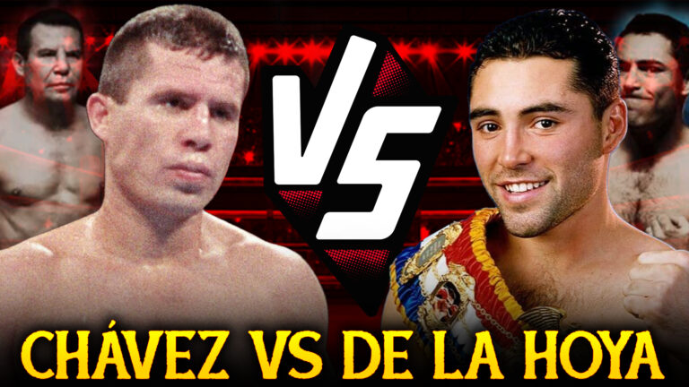 When the Golden Boy Broke Mexico’s Heart Chávez vs. De La Hoya