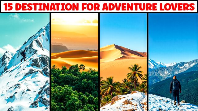 15 destination for adveture lovers