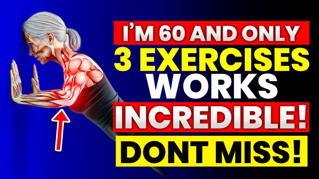 3 Home Exercises That Recover Your Muscular Strength FAST After 60