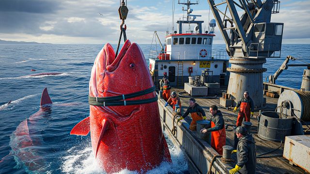 How They Catch GIANT Fish Worth Thousands Using Modern Technology
