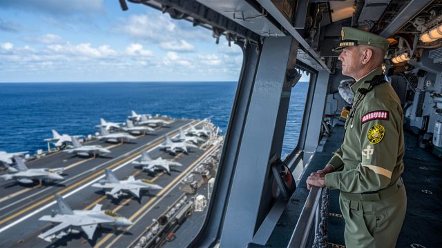 How naval aviators live on aircraft Massive carriers