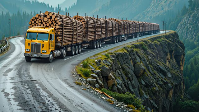 Massive Trucks Are Pushed To Their Limits On Deadly Roads