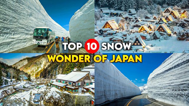Wonder of Japan - Tateyama Snow Corridor; 65ft Snow Walls